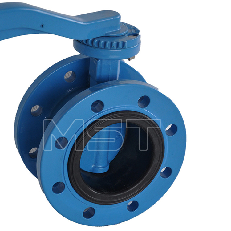 Manual Flanged Butterfly Valve