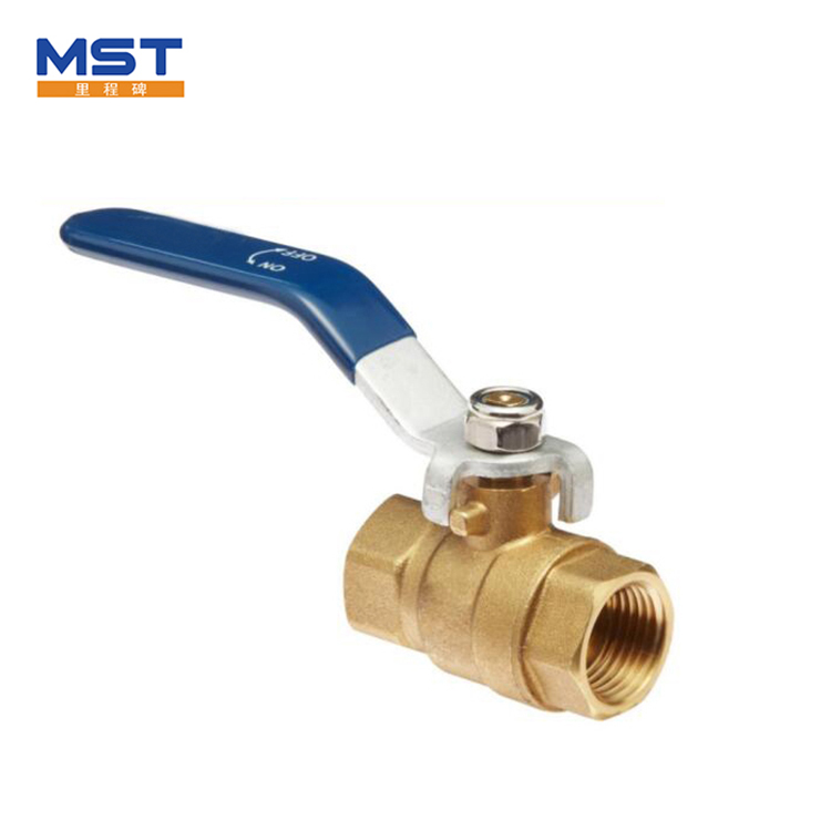 Thread သည် Full Bore 2 လက်မ Brass Ball Valve ကို အဆုံးသတ်သည်။